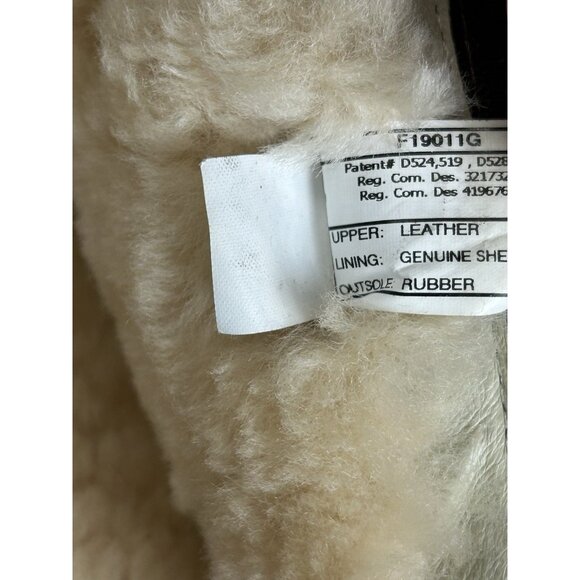 UGG Australia Size 8 “1895 Retro” Cargo Tall Zip Brown Boots Womens shearling - Picture 4 of 16